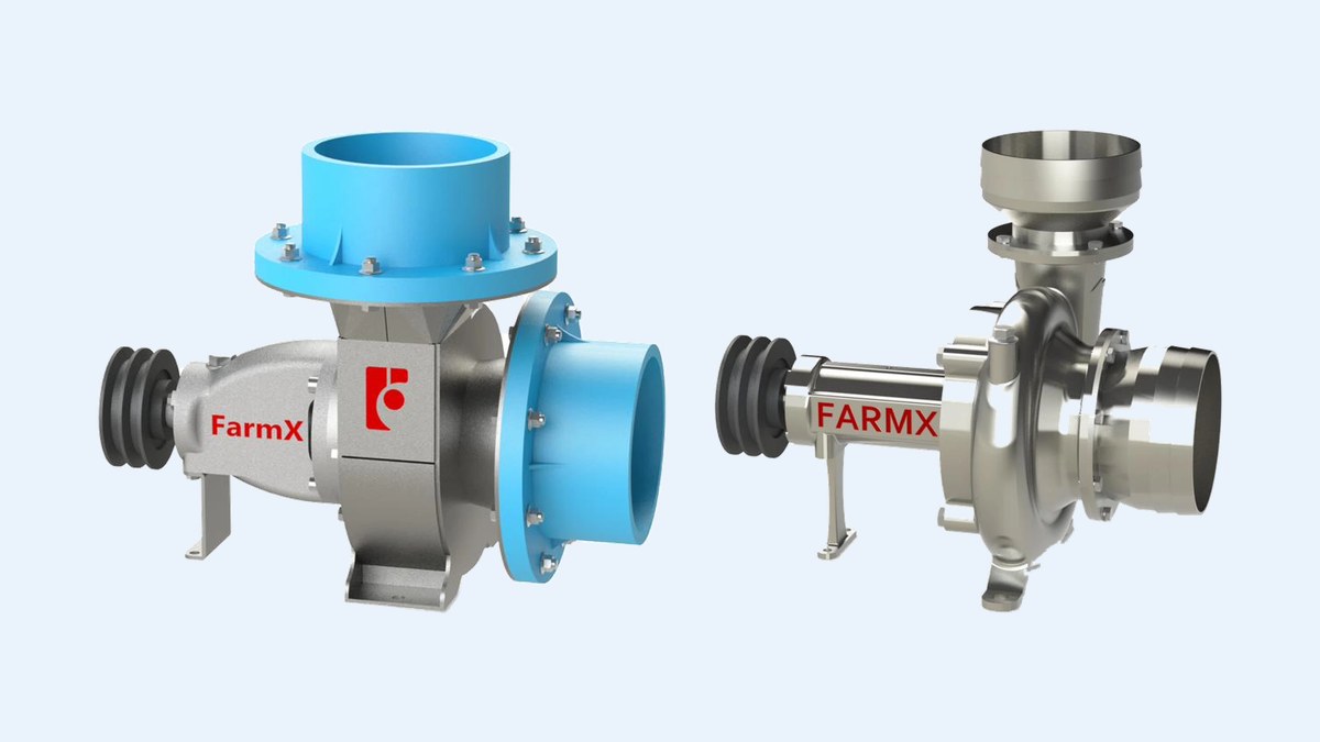 Hai dòng đầu bơm nước FarmX: dòng C thân inox và dòng F1 đúc nguyên khối