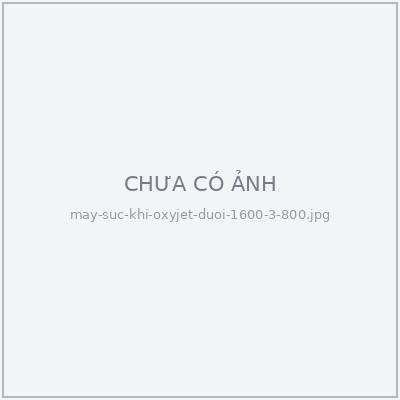 Máy sục khí FarmX OxyJet dưới nhìn ngang, phao xanh dài, nhìn cận phần thân máy